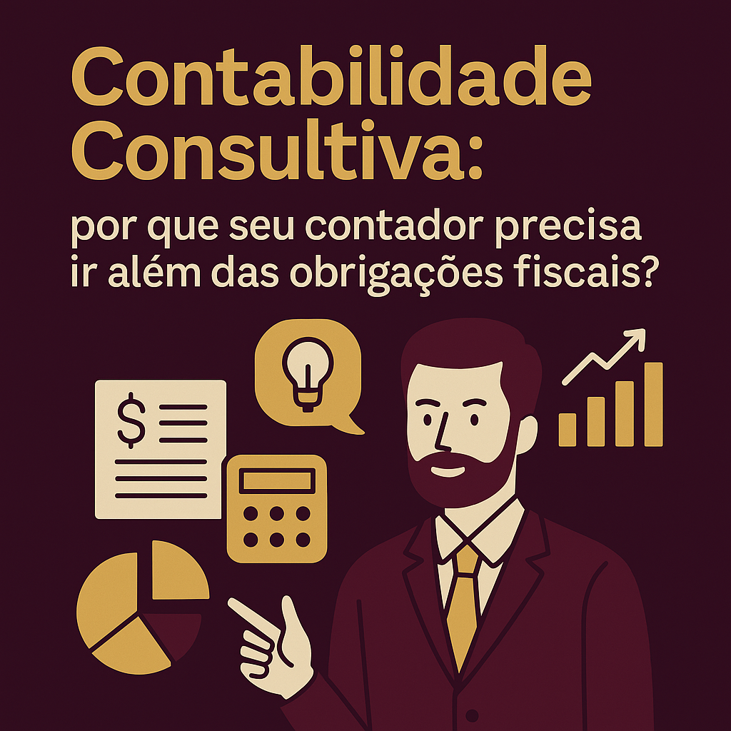 Contabilidade Consultiva: Por Que Seu Contador Precisa Ir Além das Obrigações Fiscais?