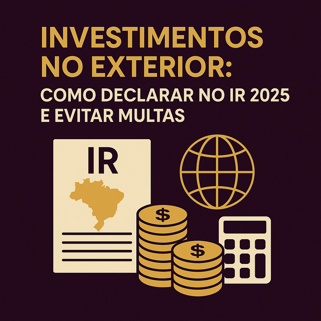 Investimentos no Exterior: Como Declarar no IR 2025 e Evitar Multas