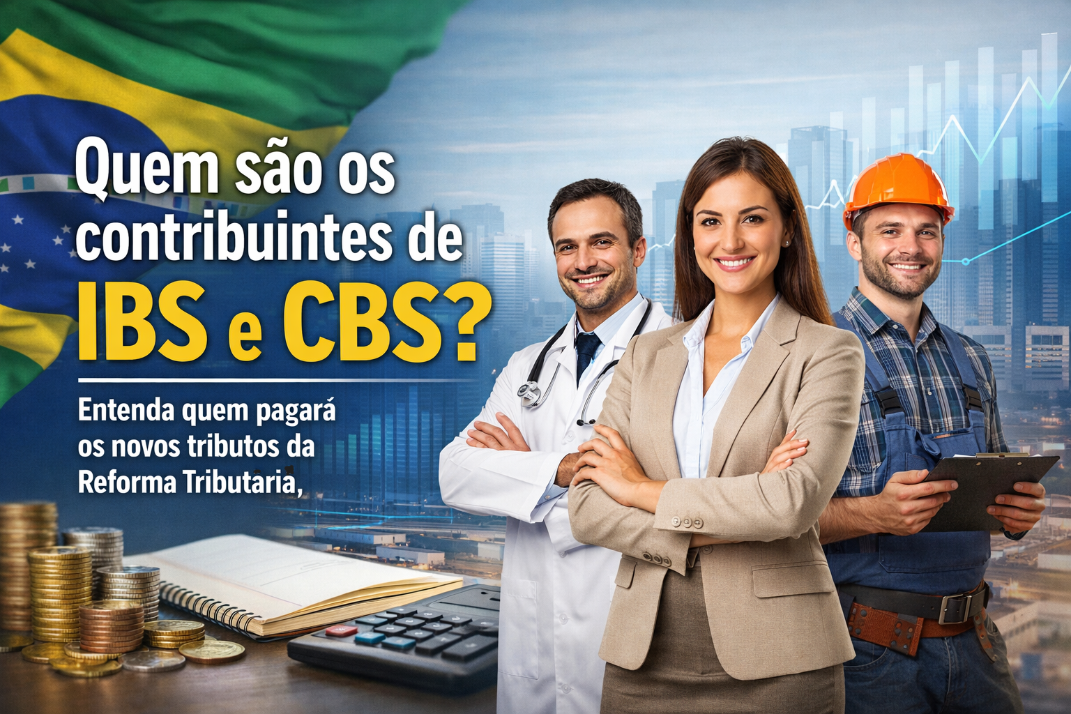 Quem são os contribuintes de IBS e CBS? Entenda quem pagará os novos tributos da Reforma Tributária