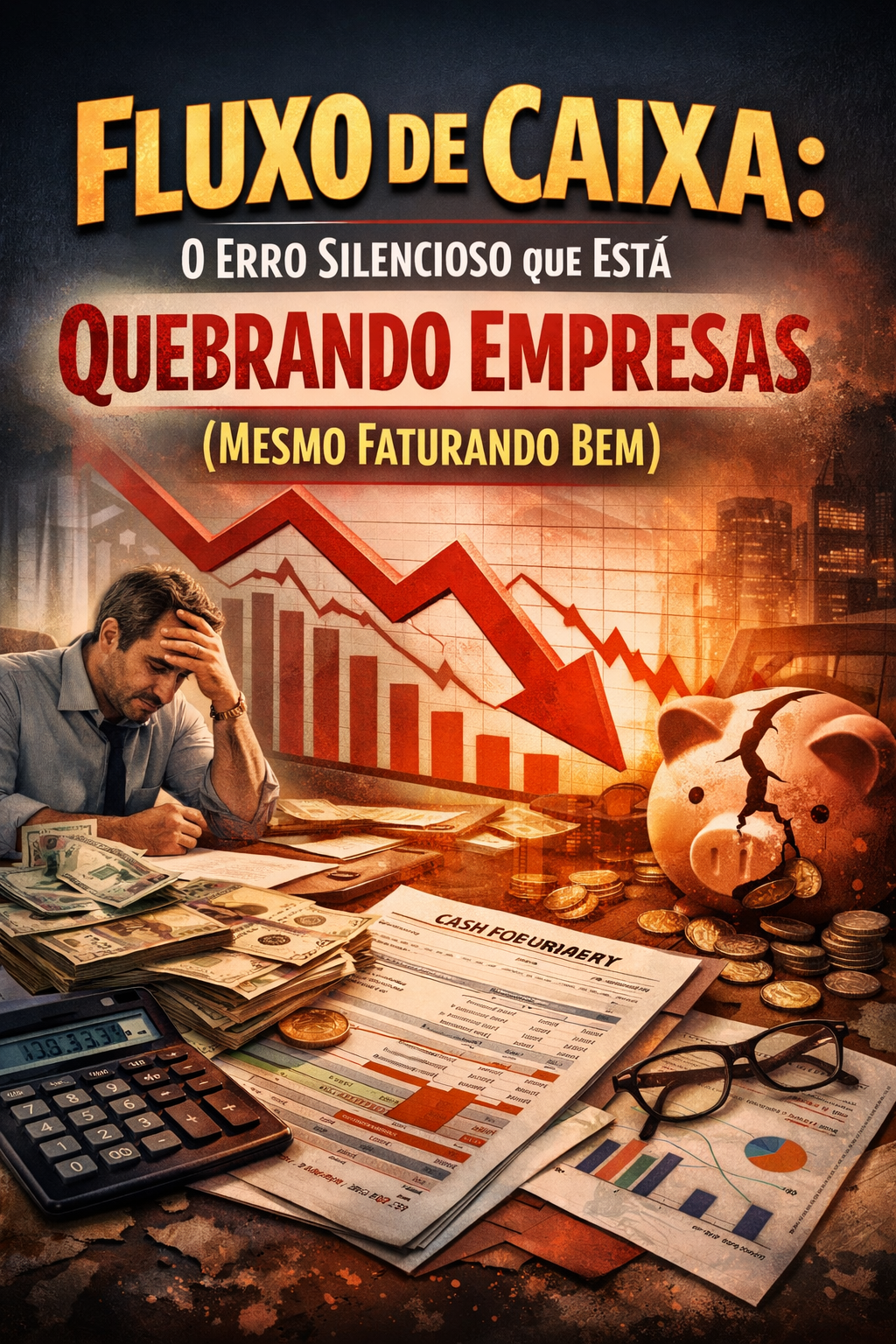 Fluxo de caixa: o erro silencioso que está quebrando empresas (mesmo faturando bem)